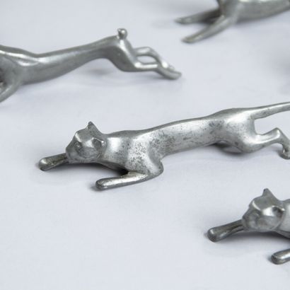 Set of decorative objects from the 20th century...