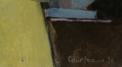 Michel COURTEAUX (1918-2019). 

Nu debout...