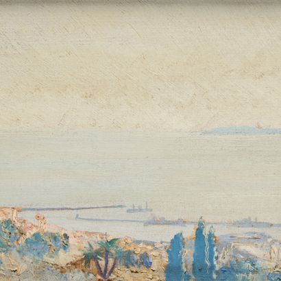 Pierre FAGET-GERMAIN (1890-1961).
La baie...