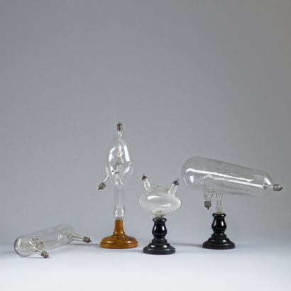 Set of four scientific objects composed of...