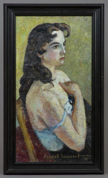 Franck INNOCENT (1912-1983).
Portrait de...