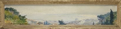 Pierre FAGET-GERMAIN (1890-1961).
La baie...