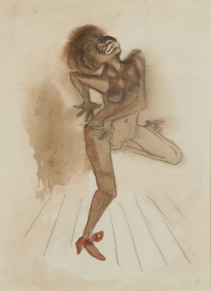 A. VIALE (1907-1984).
Danseuses de Harlem,...