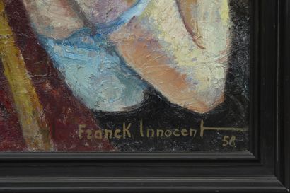 Franck INNOCENT (1912-1983).
Portrait de...