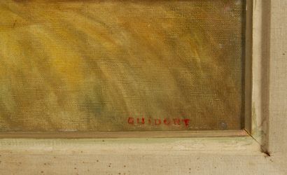 GUIDORT (XIXe siècle-XXe siècle). 
Odalisque....