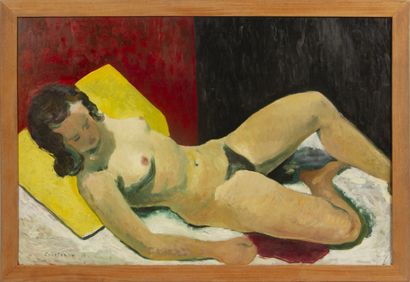 Michel COURTEAUX (1918-2019). 

Odalisque....
