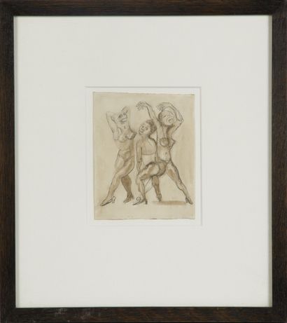 A. VIALE (1907-1984).
Danseuses de Harlem,...