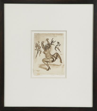 A. VIALE (1907-1984).
Danseuses de Harlem,...