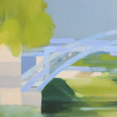 Freddy DEFOSSEZ (né en 1932).
Paysage au...