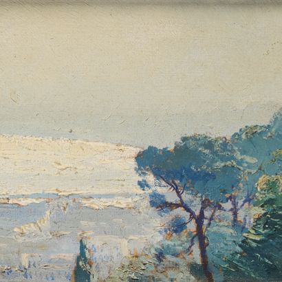 Pierre FAGET-GERMAIN (1890-1961).
La baie...