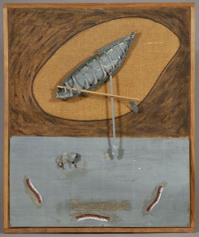 Didier THIBAULT (né en 1959).
La barque.
Technique...