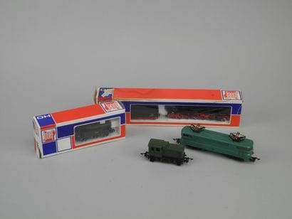 JOUEF HO. Ensemble de quatre locomotives...