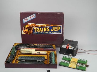 JEP, HO. Coffret série 60 contenant une locomotive...