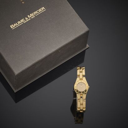 BAUME MERCIER « Linéa ».
Montre bracelet...
