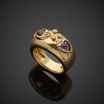BOUCHERON.
Bague en or jaune 750 millièmes,...