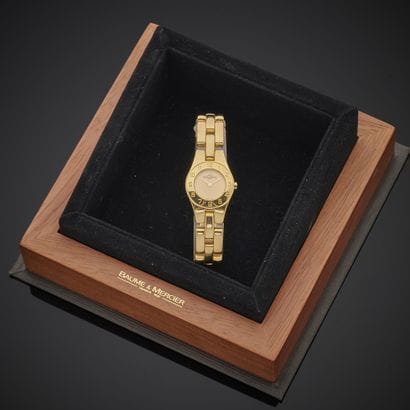 BAUME MERCIER « Linéa ».
Montre bracelet...