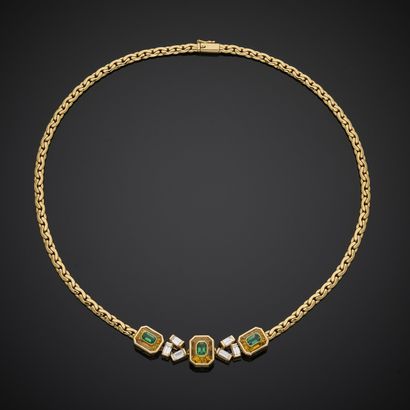 MELLERIO.
Necklace in yellow gold 750 thousandths,...