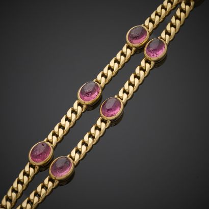 BULGARI.
Bracelet en or jaune 750 millièmes,...