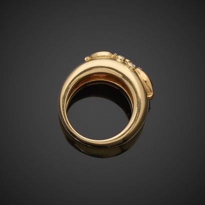 BOUCHERON.
Bague en or jaune 750 millièmes,...