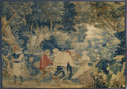 FLANDRES. Grande tapisserie. XVIIe siècl...