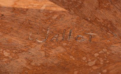 Léon JALLOT (1874 - 1967)
Table volante en...