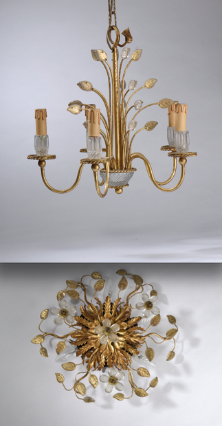 Maison BAGUÈS

Lustre à cinq bras de lumière...