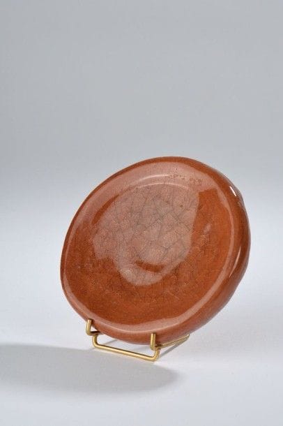 JACQUES LENOBLE (1902 - 1967)

Coupe plate...