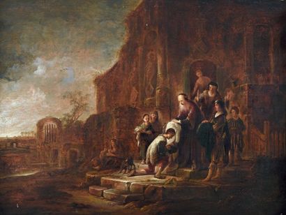 Attribué à Leonaert BRAMER (1596 - 1674)
Le...