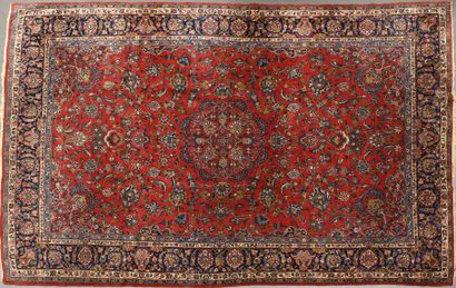 Tapis KACHAN le velours en laine, chaîne,...