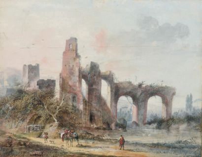 Louis BELANGER (1736 - 1816)
Paysages animés.
Paire...