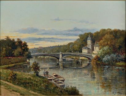 Gustave MASCART (Valenciennes, 1834 - 1914)
Vue...