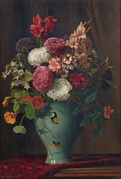 Henry DAGNEAU (né à Middelbourg, XIXe siècle)
Bouquet...