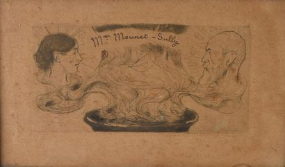 Attribué à Jean-Paul LAURENS (Fourquevoux,...