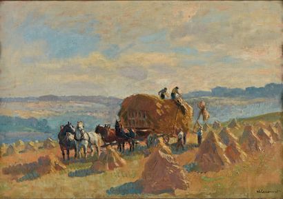 Raymond Louis LECOURT (Havre, 1882 - Fontaine-la-Mallet,...