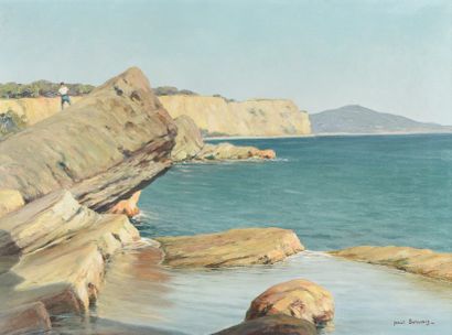 Paul SERVAIS (1867 - 1931)
Bords de mer.
Deux...