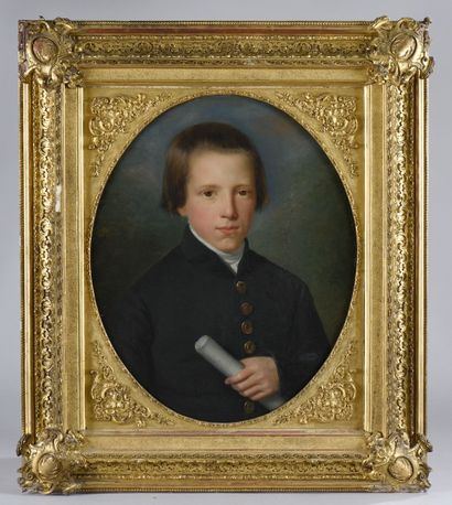 École du début du XIXe siècle
Le jeune diplômé.
Huile...