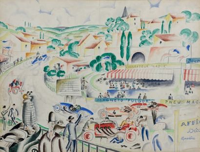 Georges GAUDION (Toulouse, 1885 - Superbagnères,...