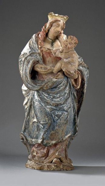 Bourgogne, fin du XVe siècle
Vierge à l'Enfant.
Pierre...