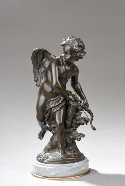 École Française du XIXe siècle
Bronze patiné...