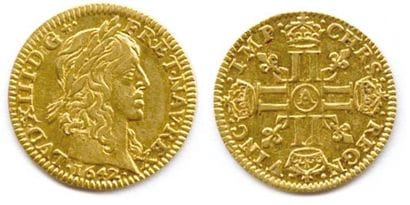 LOUIS XIII 16 mai 1610 - 14 mai 1643 Demi-louis...