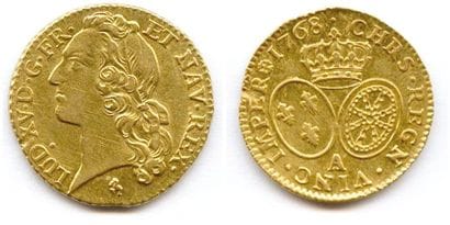 LOUIS XV 1715-1774 Louis d'or au bandeau...
