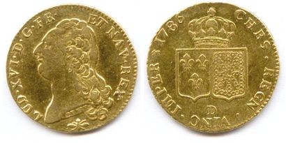 LOUIS XVI 1774-1793 Double louis d'or au...