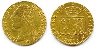 LOUIS XVI 1774-1793 Louis d'or à la tête...