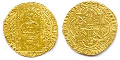 CHARLES V LE SAGE 1364-1380 Franc à pied...