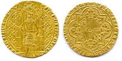 CHARLES V LE SAGE 1364-1380 Franc à pied...