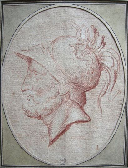 - Ecole française du XVIII° siècle
Sanguine...