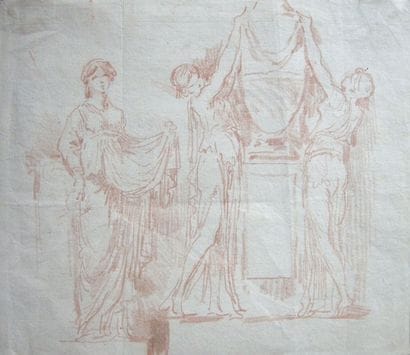 - Ecole française du XVIII° siècle
Contre-épreuve...