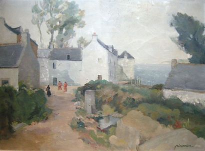 Hortense PIRONIN (XX° siècle )
« Le village...