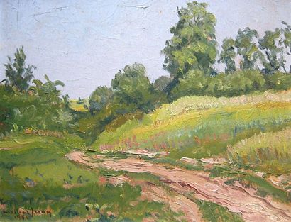 Maxime JUAN (1900-?)
« Route dans les champs,...