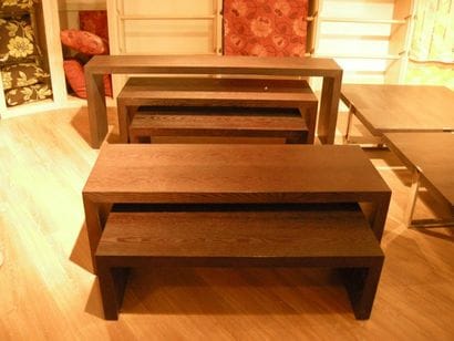 2 Tables gigognes à trois éléments